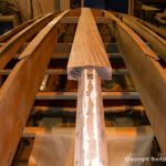 Refit einer Boesch 590 St. Tropez in der Werfthalle der Bootswerft Baumgart in Dortmund