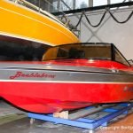Malibu Skier Euro f3 Motorboot nach durchgeführtem Refit in der Werfthalle der Bootswerft Baumgart in Dortmund