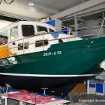 Refit einer St. Jozef Vlet Motoryacht in der Werfthalle der Bootswerft Baumgart in Dortmund