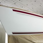 Refit einer Vilm 106 in der Lackierkabine der Bootswerft Baumgart in Dortmund