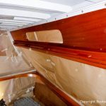 Refit des Innenraums einer Vilm 106 in der Bootswerft Baumgart in Dortmund