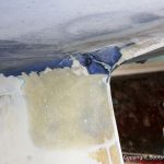 Reparatur des Kiels der LM 28 Segelyacht auf dem Werftgelände der Bootswerft Baumgart in Dortmund