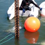 Heben einer Riva Super Aquarama durch die Bootswerft Baumgart